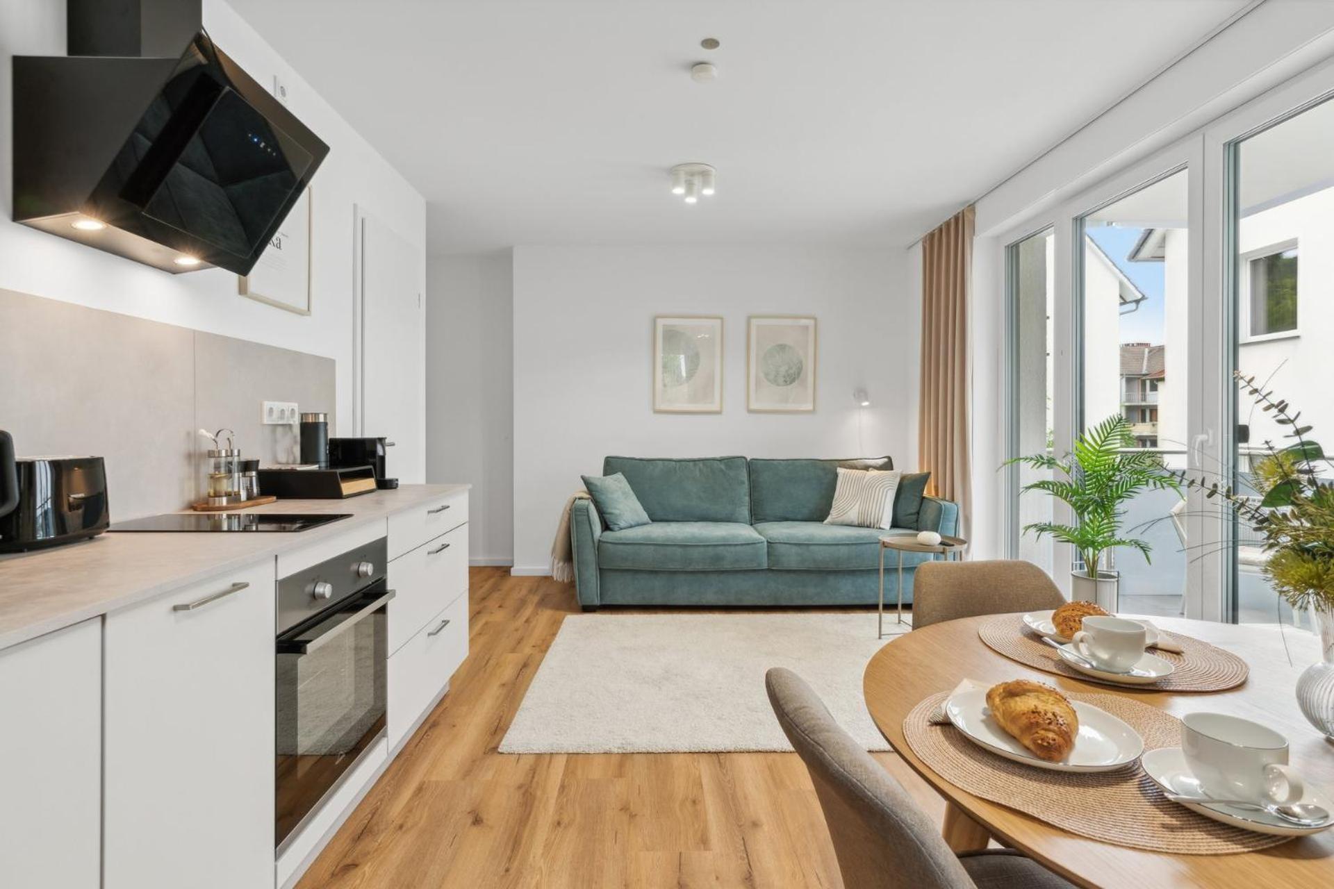 Zwei Apartments Fuer Bis Zu 8 Personen Zentral, Modern, Mit Terrasse & Balkon Bielefeld Exterior foto